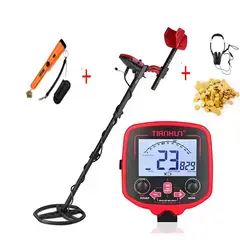 GENERICO - Detector metales ORO profesional TX 850 2.5m + Pinpointer + Audifono