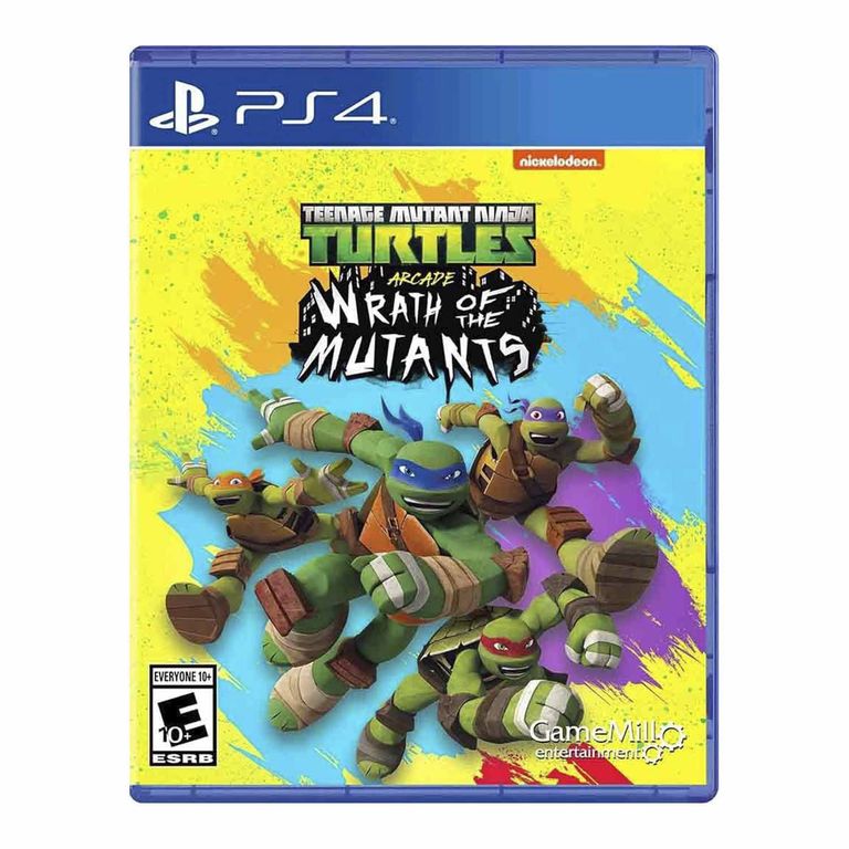 Teenage Mutant Ninja Turtles Arcade Wrath Of The Mutants 4 Latam