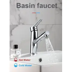 GENERICO - Mezcladora Monocomando Baño Extensible 60cm