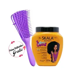 SKALA - Mascarilla Cap 2En1 Mais Crespos Fortalecedor 1Kg+ Peine Regalo