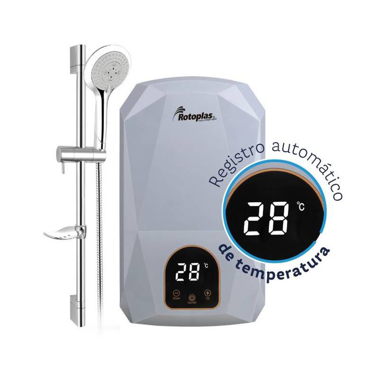Rapiducha Eléctrica Supreme 5500W Gris