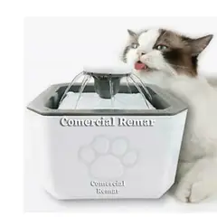 GENERICO - Fuente Electrica de Agua Bebedero para Mascotas Perro Gato