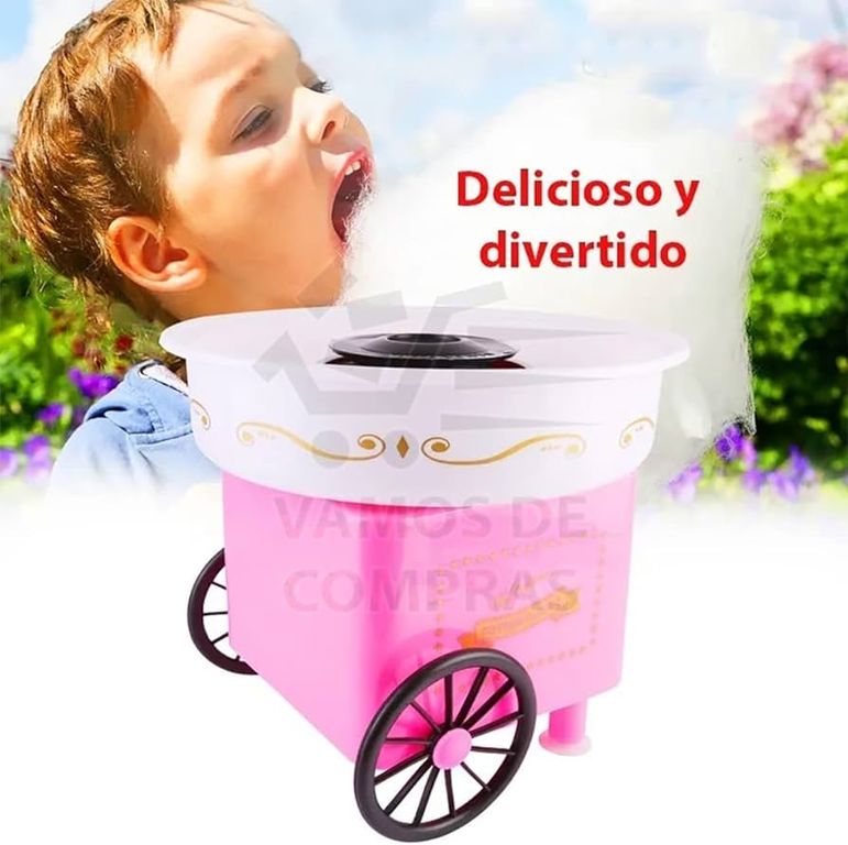 Máquina de Algodon de Azúcar Bricolaje Fiestas Cumpleaños