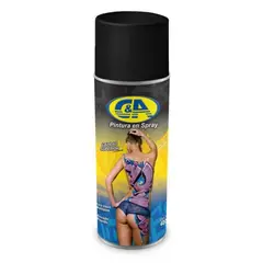 C AND A TOOLS - Pintura en Spray 400ml Negro Brillante