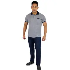 ZOHAR - Pantalón Jean para hombre -Anthony Snaax - Azul Verdoso