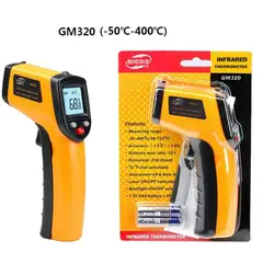 GENERICO - Pirómetro Termómetro Digital Infrarojo Láser industrial - Hosal