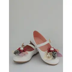 DR BROWN - Zapatos perlon blanco