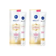 NIVEA - Luminous Contorno de Ojos 15ml x2