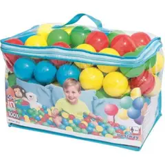 BESTWAY - Pack de 100 Pelotas Multicolores