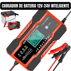 GENERICO - Cargador Inteligente Para Batería Auto Batería Moto 12V-24V