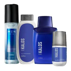 ESIKA - Kalos Sport Colonia con Talco Desodorante y Refresh