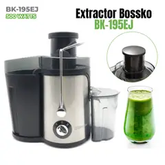 BOSSKO - Extractor De Jugos BK-195EJ - 500 W
