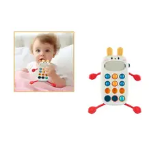 GENERICO - JUGUETE SENSORIAL DE CUERDA PARA BEBES Y NIÑOS - CONEJITO