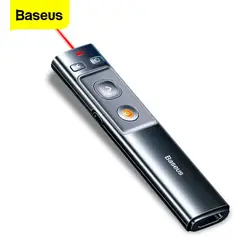 BASEUS - Puntero Láser Presentado de Diapositivas Inalámbrico Usb A Y Usb C