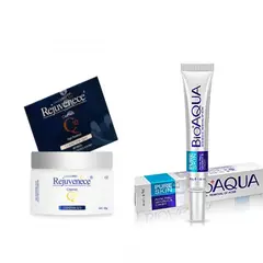 BIOAQUA - Crema Retinol y Coenzima y CREMA FOCAL PURE SKIN ANTIACNÉ