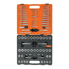 TRUPER - Juego de 76 piezas de machuelos y tarrajas