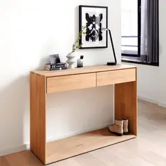 TU MESITA - Consola Nórdica Simón color Haya 2 cajones