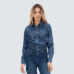 PARADA 111 - CAMISA DENIM MODA MUJER PARADA111 ROUS