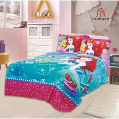 CUTE - CUBRECAMA CON SHERPA DISNEY DE 1.5 PLZ