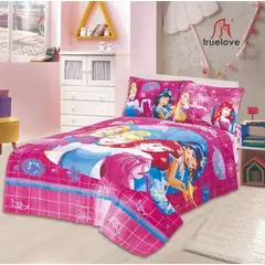 CUTE - CUBRECAMA CON SHERPA DISNEY DE 1.5 PLZ