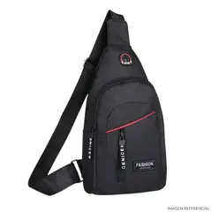 INSPIRA MARKET - Mochila Morral Bandolera Riñonera Cruzado Juvenil Antirrobo Con USB