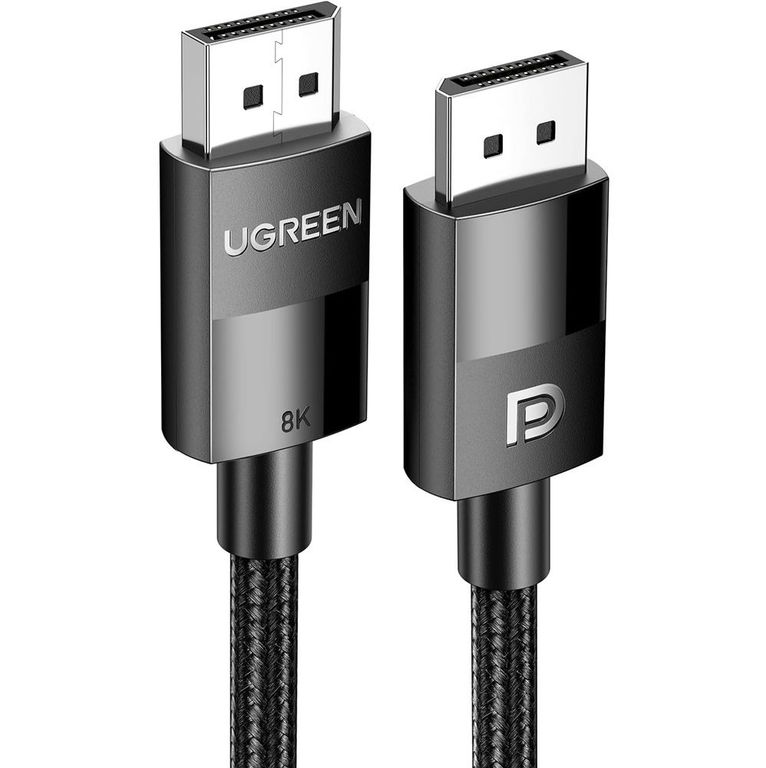 Cable DisplayPort DP 1.4 HDR, Trenzado 8K@60Hz, 3 metros