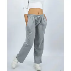 ENKI - Pantalón Palazzo Para Mujer Franela Comodidad y Estilo