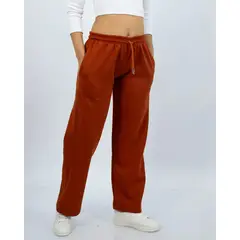 ENKI - Pantalón Palazzo Para Mujer Franela Comodidad y Estilo
