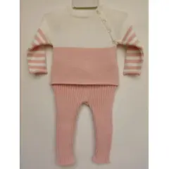 GENERICO - Conjunto Bebe Niña 2 piezas. Chaqueta + Pantalón Mandalay Knits