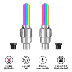 CC GROUP - Luz Led de Pitón para Bicicleta Multicolor