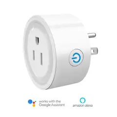 GENERICO - Enchufe Inteligente Smart Wifi con Google Home Assitant y Alexa X1076