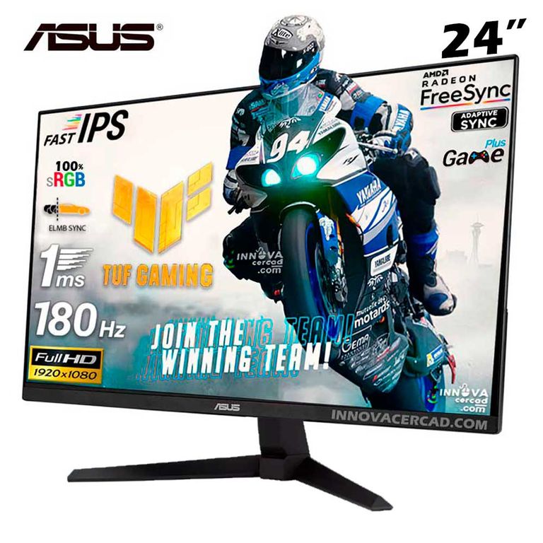 Monitor TUF Gaming VG249Q3A 24 Full HD 180Hz 1ms Fast IPS