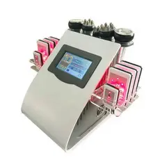 GENERICO - LIPOLASER MULTIFUNCION 6 EN 1-RADIO FRECUENCIA, ULTRACAVITADOR, VACCUM