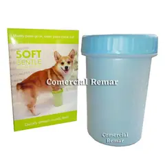 GENERICO - Limpiador de Patas para Perros y Mascotas Talla S Celeste