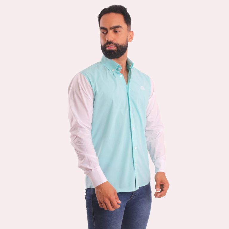 Camisa Manga Larga Hombre Algodón Pima Piero Biani