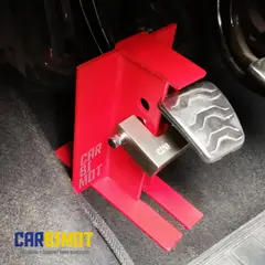 GENERICO - SEGURO BLOQUEO TRABA PEDAL VOLANTE TIMON ANTIRROBO VEHICULOS