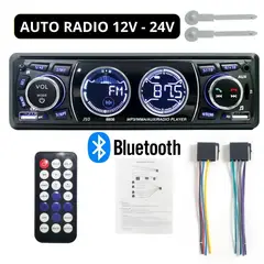 GENERICO - Auto Radio Bluetooth 24 voltios y12 voltios