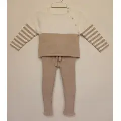 GENERICO - Conjunto Bebe 2 piezas. Chaqueta + PantalÃ³n Mandalay Knits