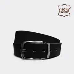 BUZIOS - CORREA ELEGANTE CROMADO NEGRO