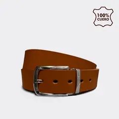 BUZIOS - CORREA ELEGANTE CROMADO MARRON
