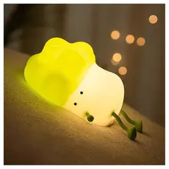 EMALLRINA - Lámpara Noche LED Diseño Cartoon Luz Cálida - Regalo