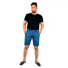 ZOHAR - Bermuda para hombre -Dyland Snaax - STONE BLUE