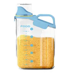 KELLER - Frasco Contenedor Hermético 2500ml c Dispensador y Vaso Medidor CL F15