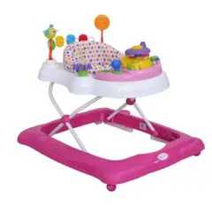 EBABY - Andador con Asiento Giratorio Musical Lessi Rosado
