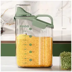 KELLER - Frasco Contenedor Hermético 2500ml Dispensador y Vaso Medidor VD F15