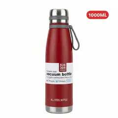 Pentha - Termo Tomatodo De 1 Litro Acero Inoxidable Color Rojo