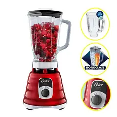 OSTER - Licuadora Clásica 3 V 1.25L BLST4126 -700W- ROJO