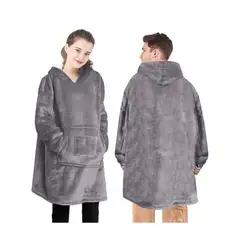 GENERICO - HUGGLE HODDIE POLERONES UNISEX FRIO GRISS