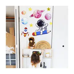 GENERICO - Pegatina Infantil Astronauta 3D 60X30cm