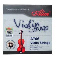 ALICE - Cuerdas para violin A706 profesionales